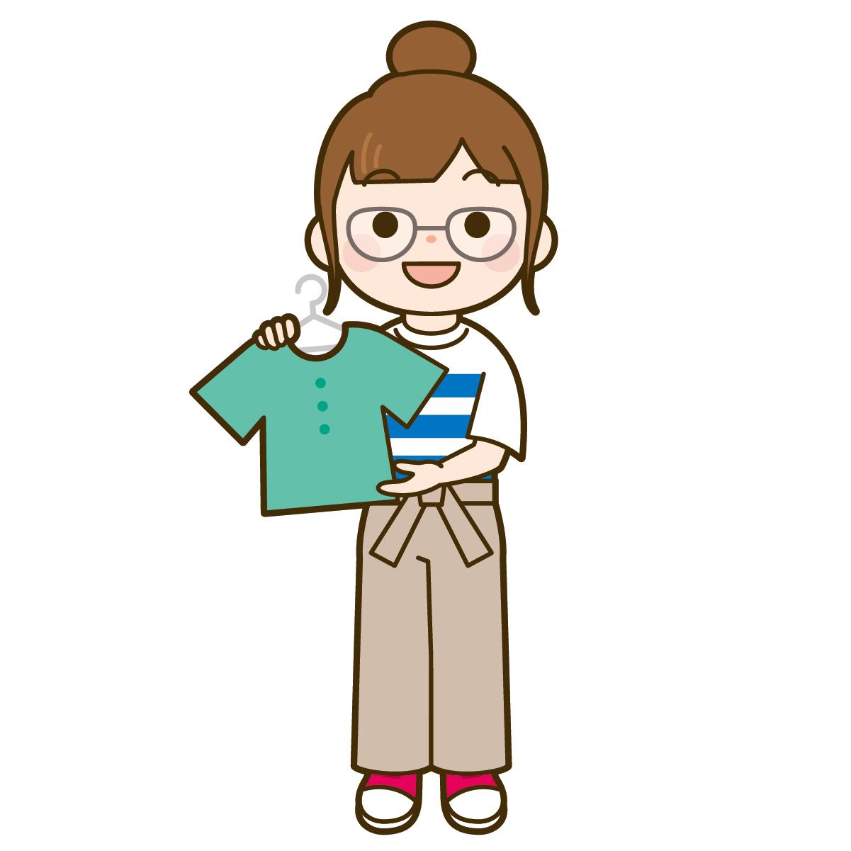 《子供服の販売★未経験OK》夕方～短時間　かわいい洋服の品出し＆レジ　週2OK